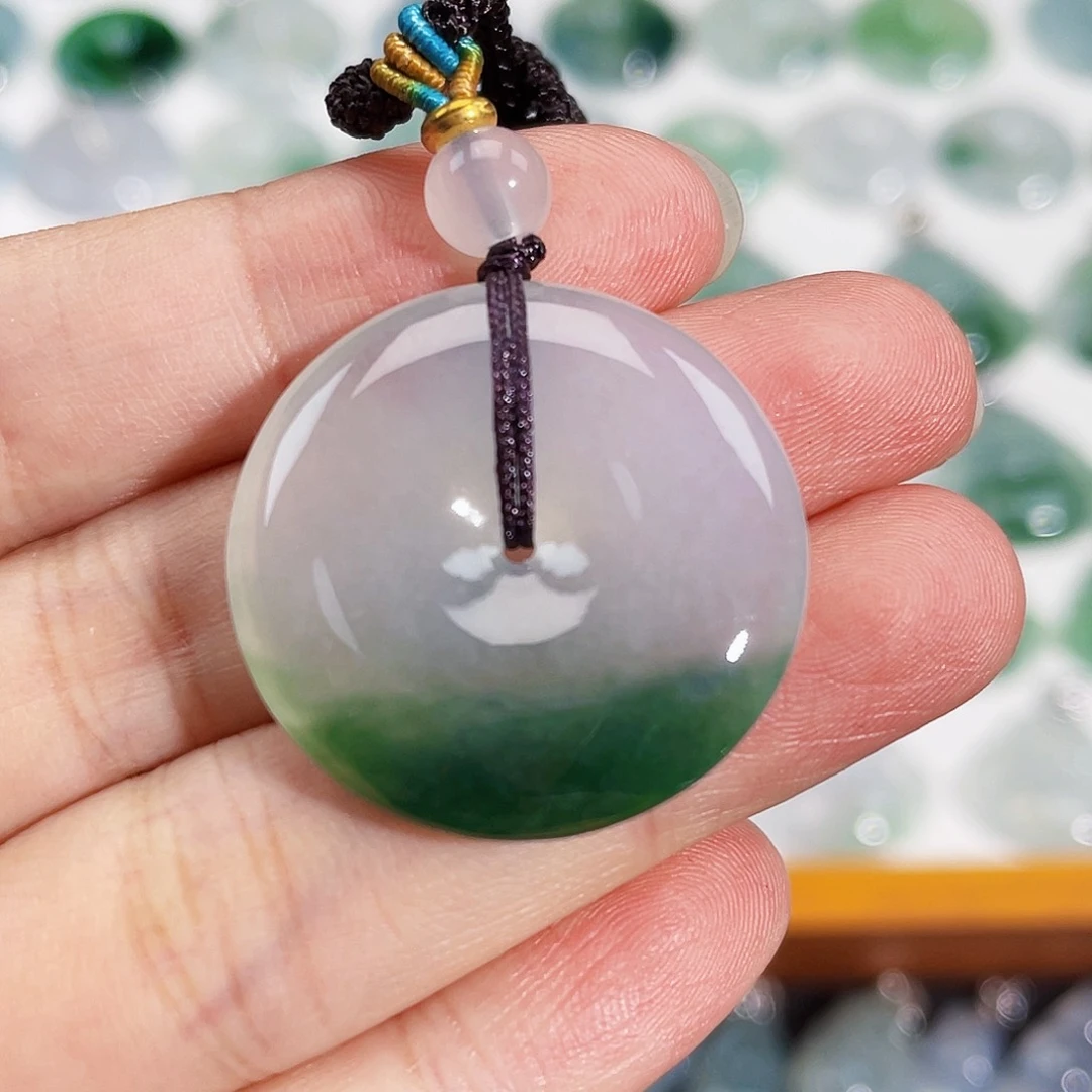 颈饰未镶嵌翡翠吊坠