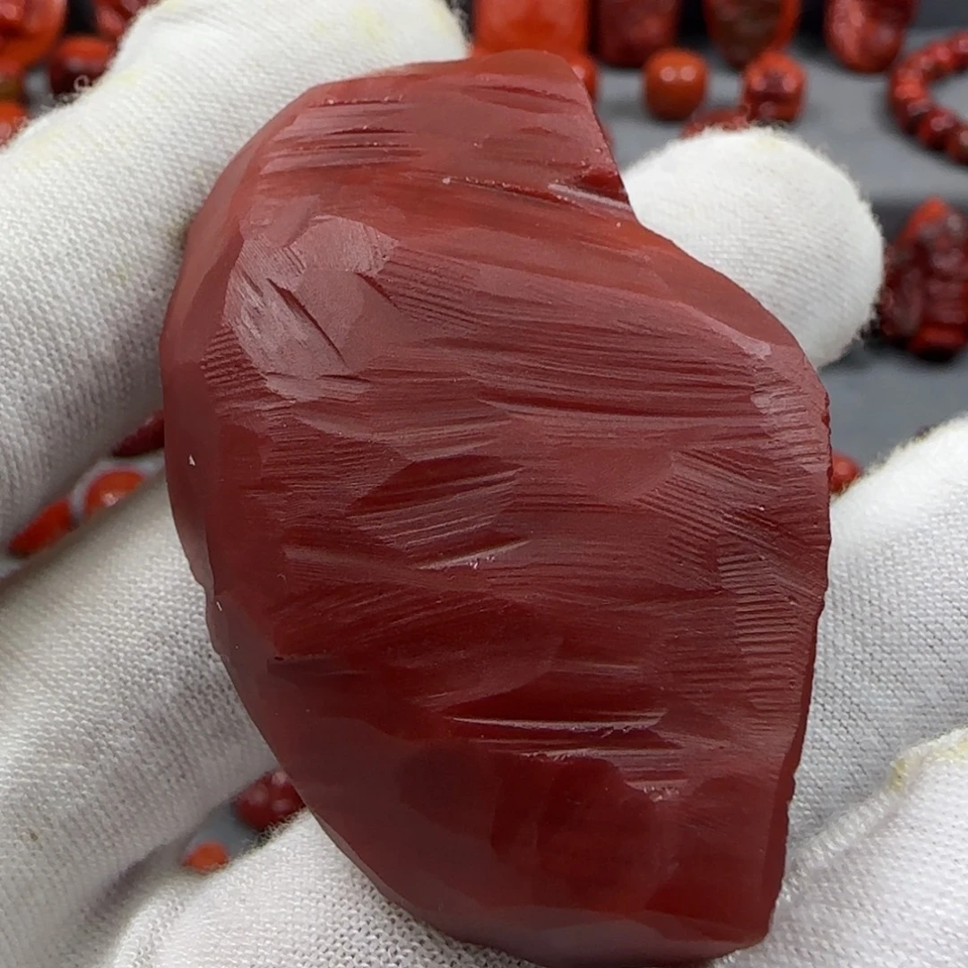 南红玛瑙未镶嵌珠子9