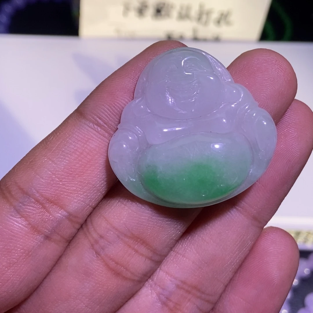 翡翠未镶嵌颈饰吊坠
