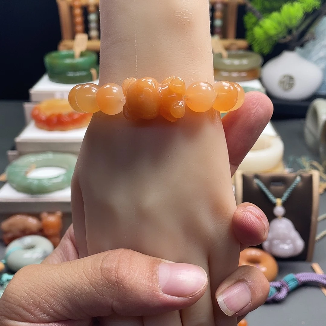 石英质玉手串未镶嵌