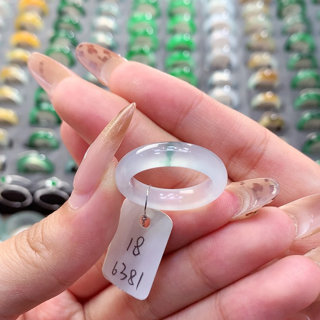 未镶嵌戒指翡翠18号