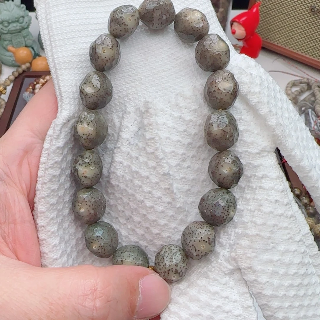 星月菩提手串冰糖随型精工无相