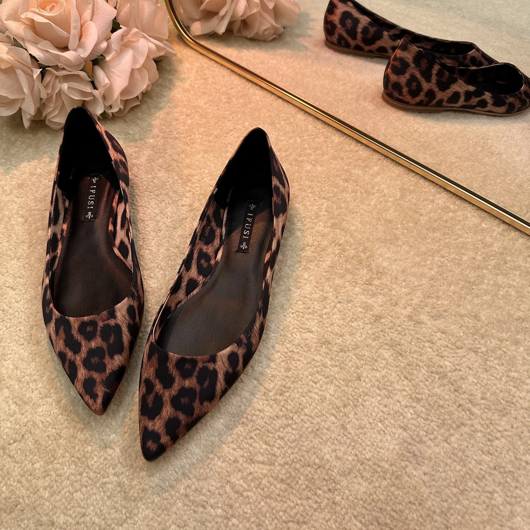 IFUSI 时尚豹纹平底单鞋 051-10