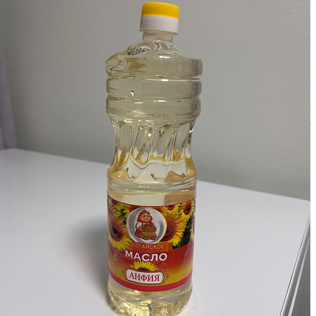 俄罗斯原装进口 葵花籽油 1升/瓶