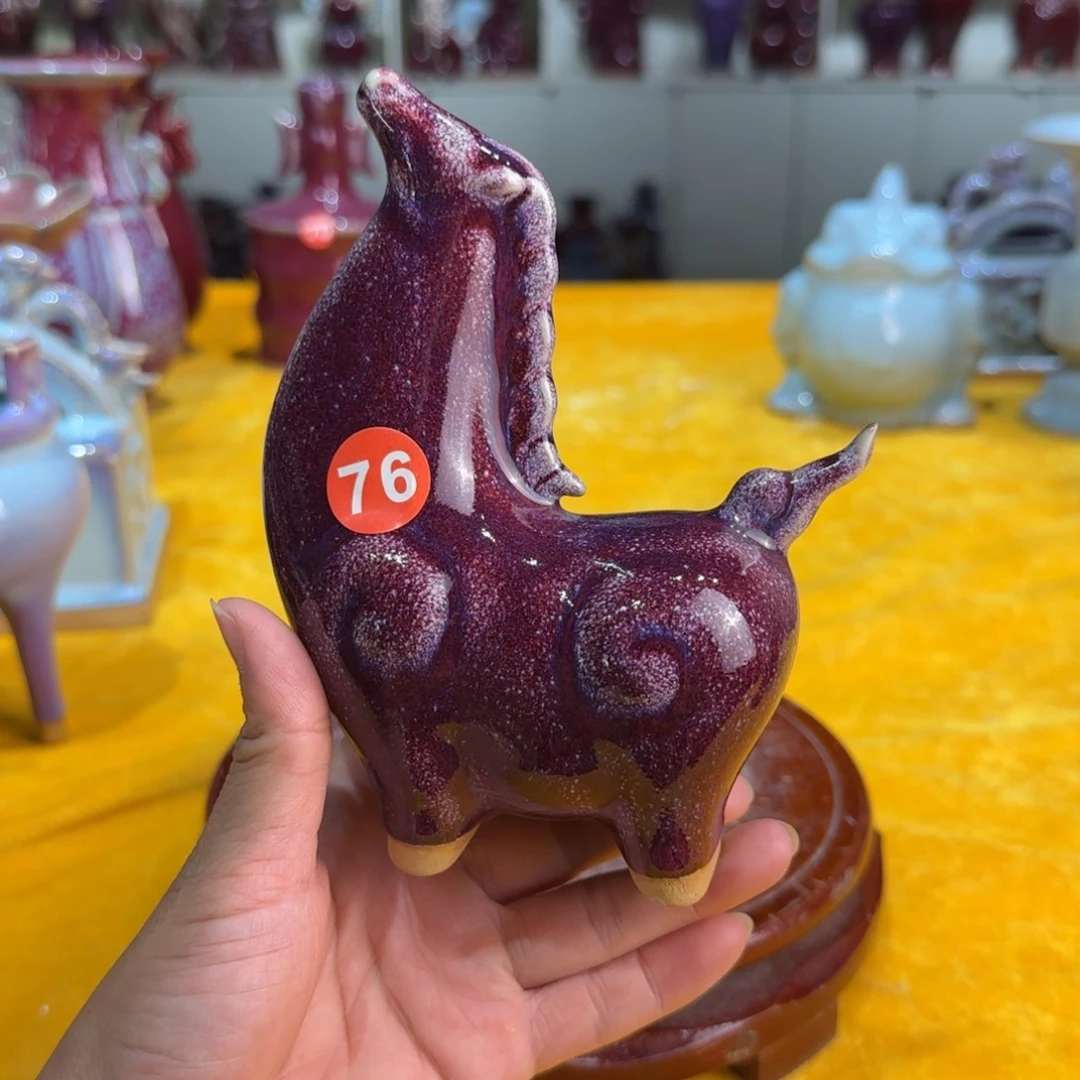 摆件陶郑家钧瓷摆件