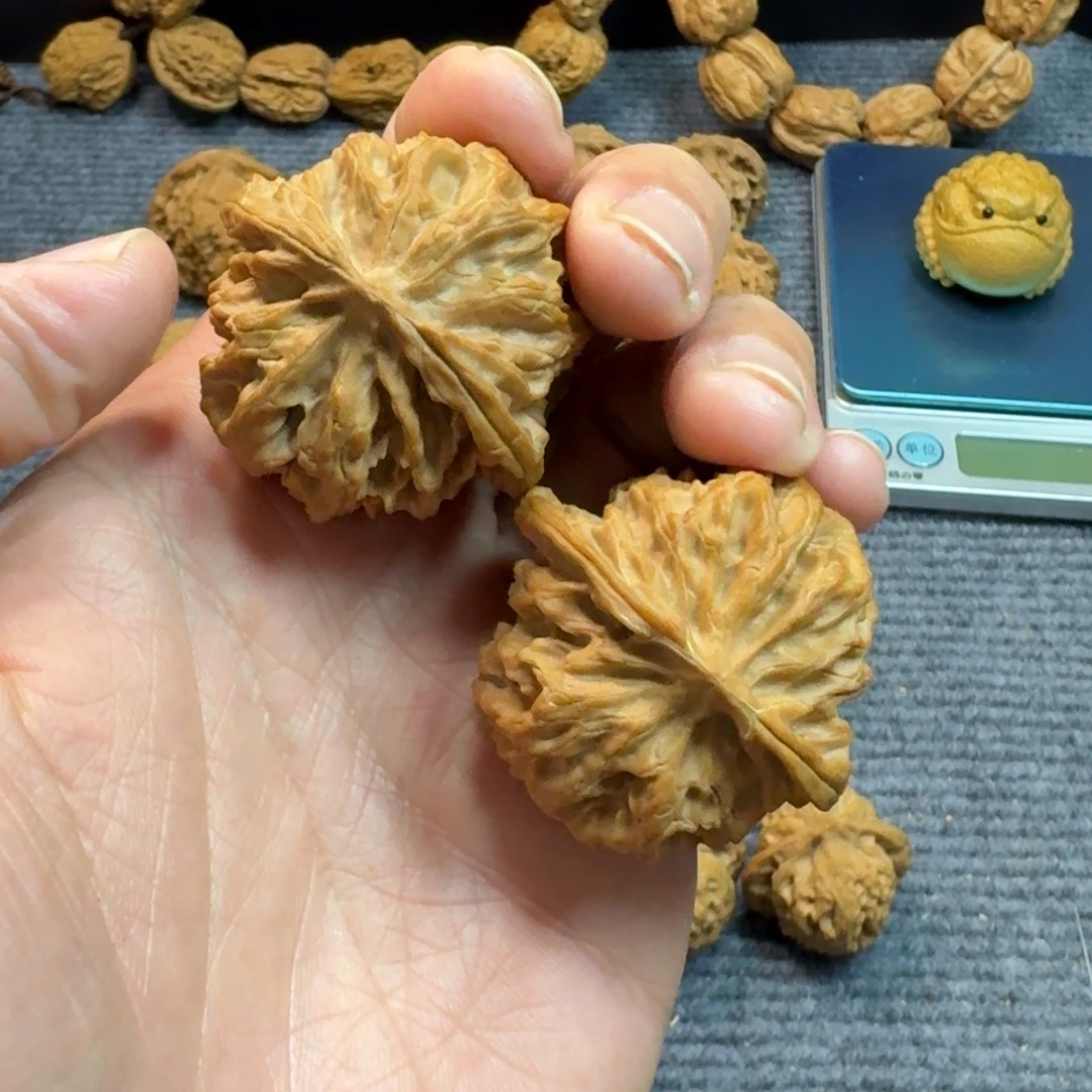 把件文玩核桃苹果园42尺全品