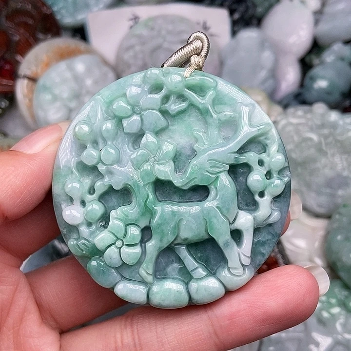 颈饰未镶嵌翡翠翡翠