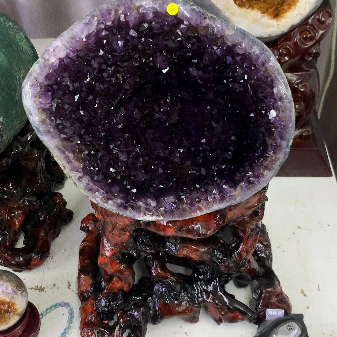 大型摆件（非配饰）未镶嵌水晶小葛