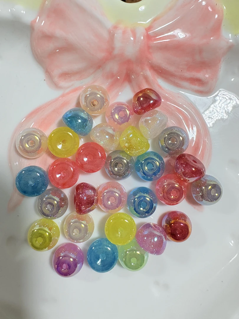 【海蒂加】深海美人鱼苹果珠手工DIY配件