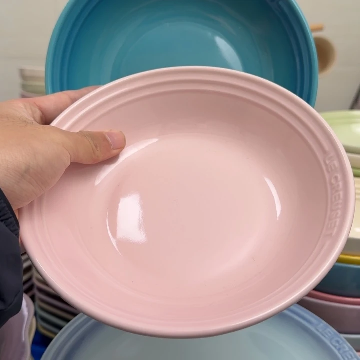 福利微瑕2个7英寸燕麦盘