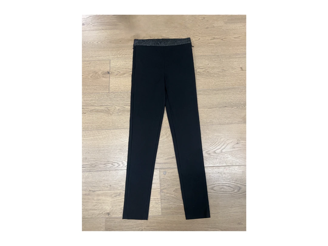 新款“水晶黑裤”885#P01953新款智性通勤显瘦百搭休闲裤