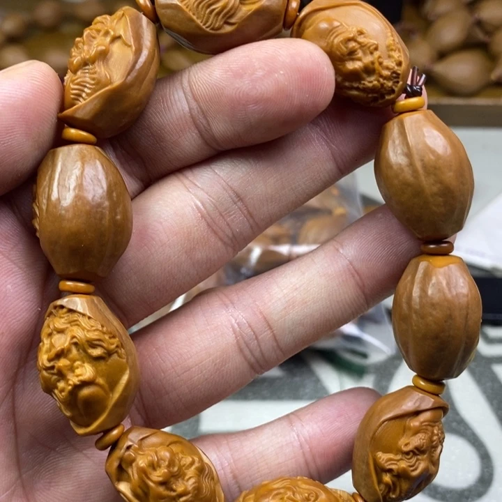 橄榄核手串/手链橄榄核雕工艺手串