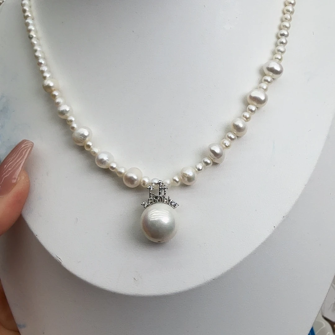 淡水珍珠颈饰未镶嵌