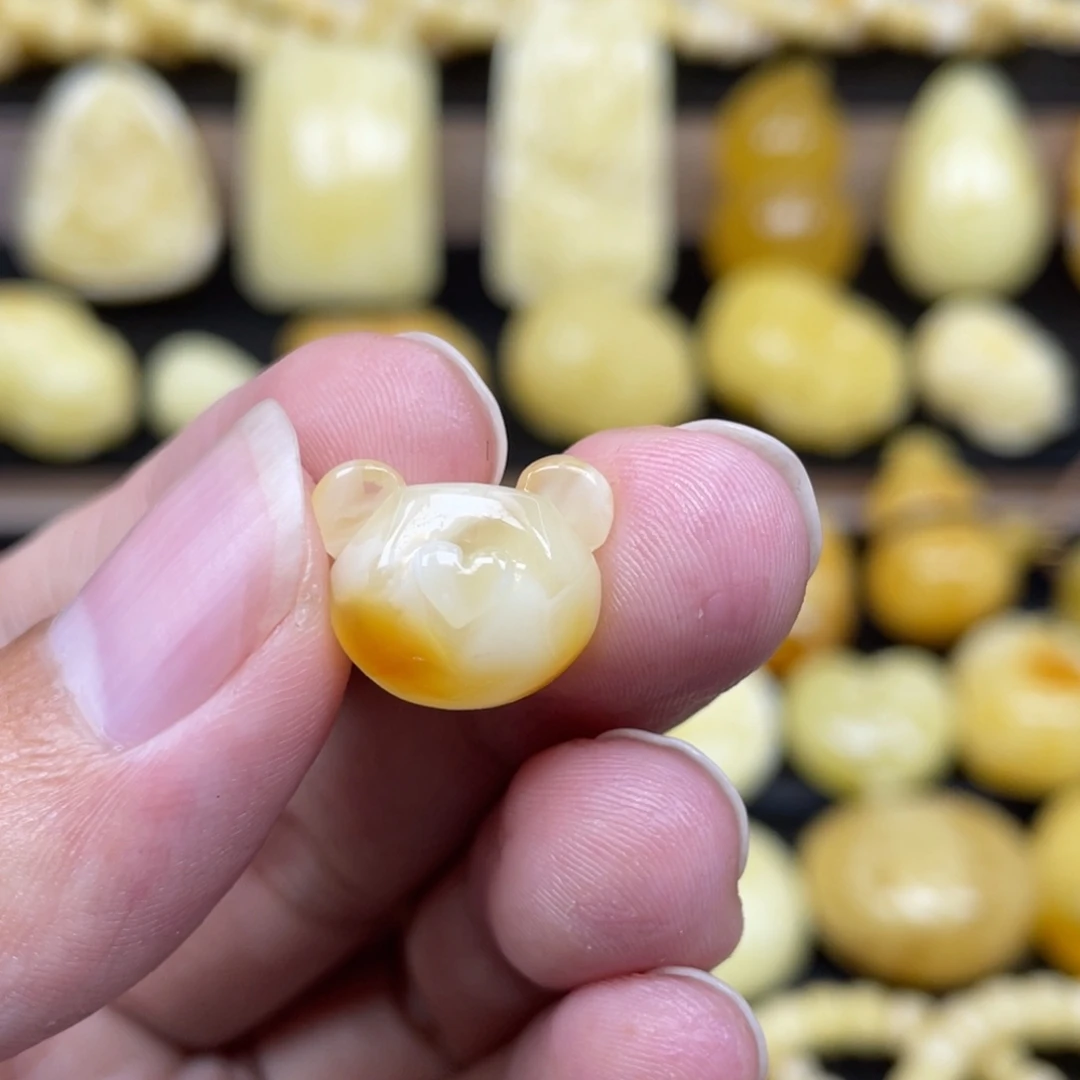 琥珀未镶嵌裸石琥珀蜜蜡