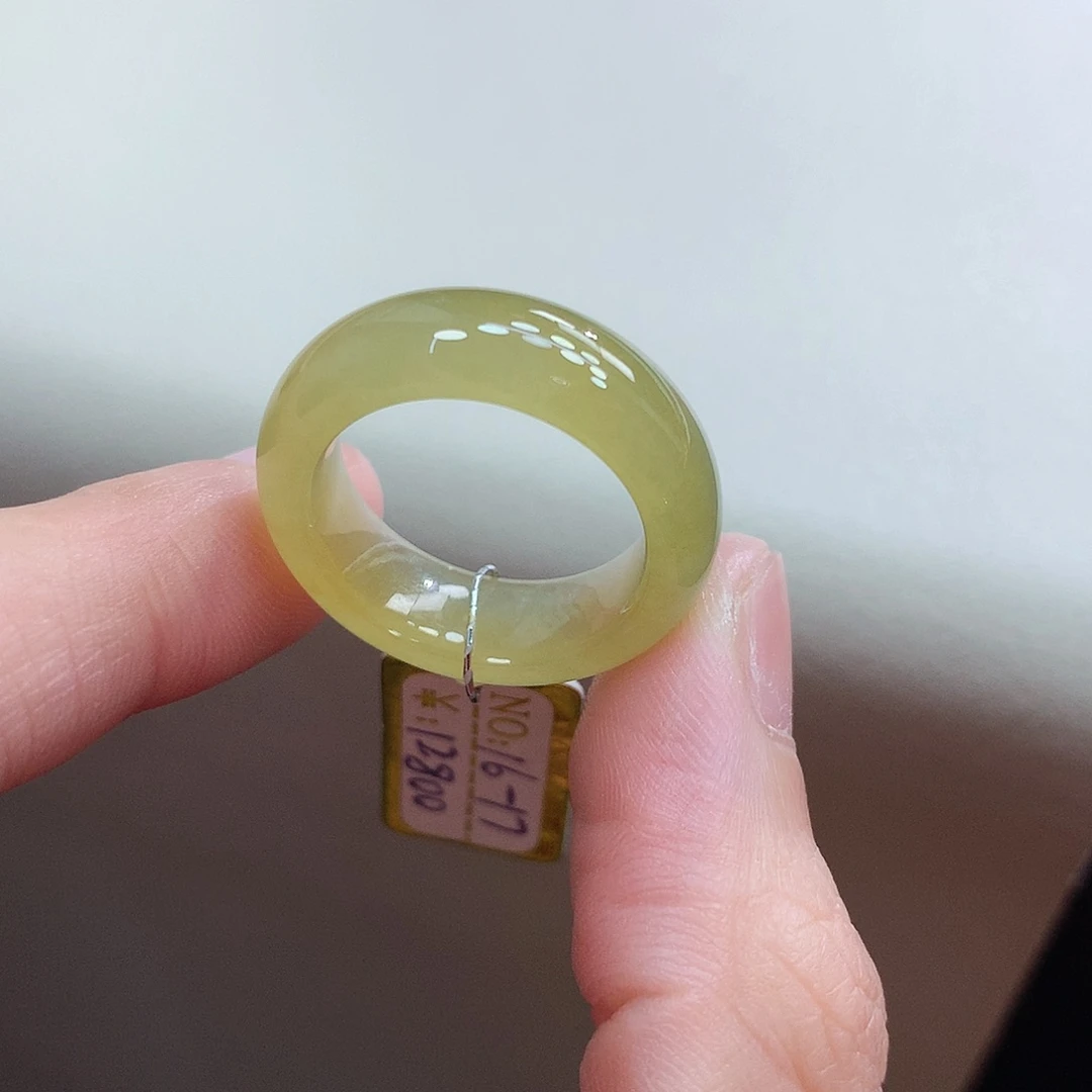 未镶嵌戒圈翡翠16-17号