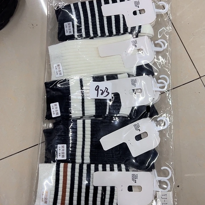 棉类混纺923特价堆堆袜10双袜