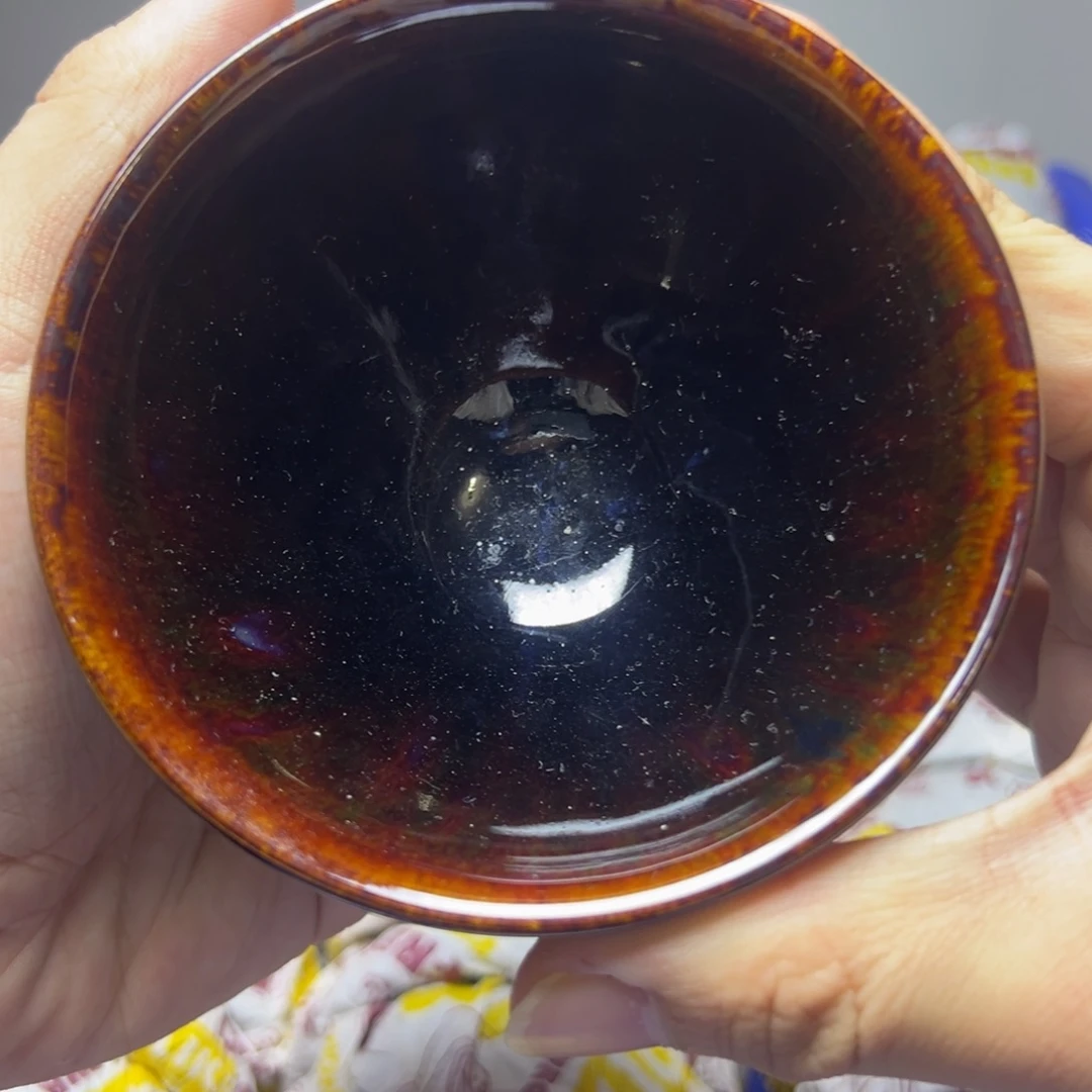 茶盏建窑建盏喝茶主人杯