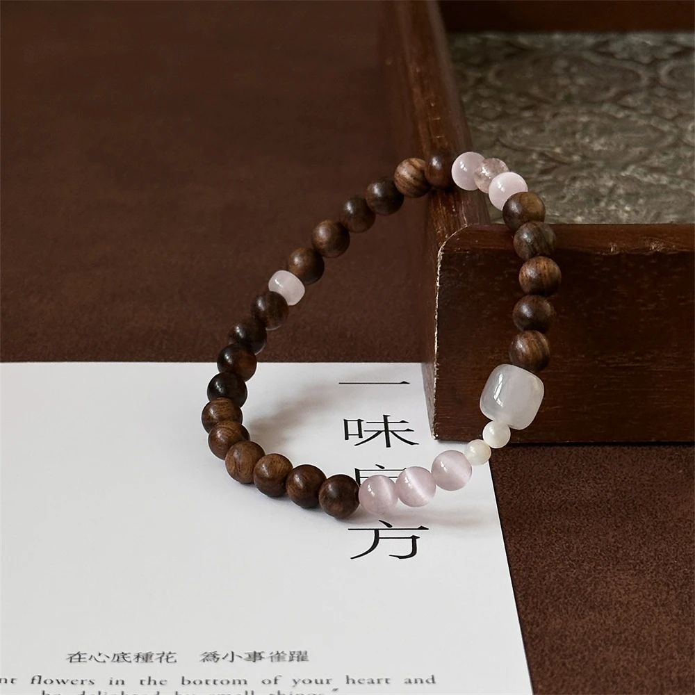 手链 【夏野尤加】一味良方原创复古手工串珠新中式手链饰品