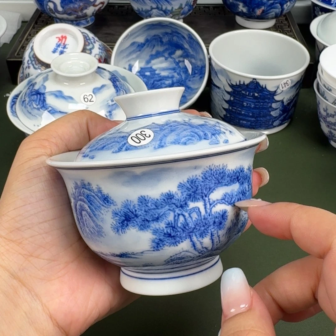 景德镇景德镇纯手工手绘茶器蒙蒙300