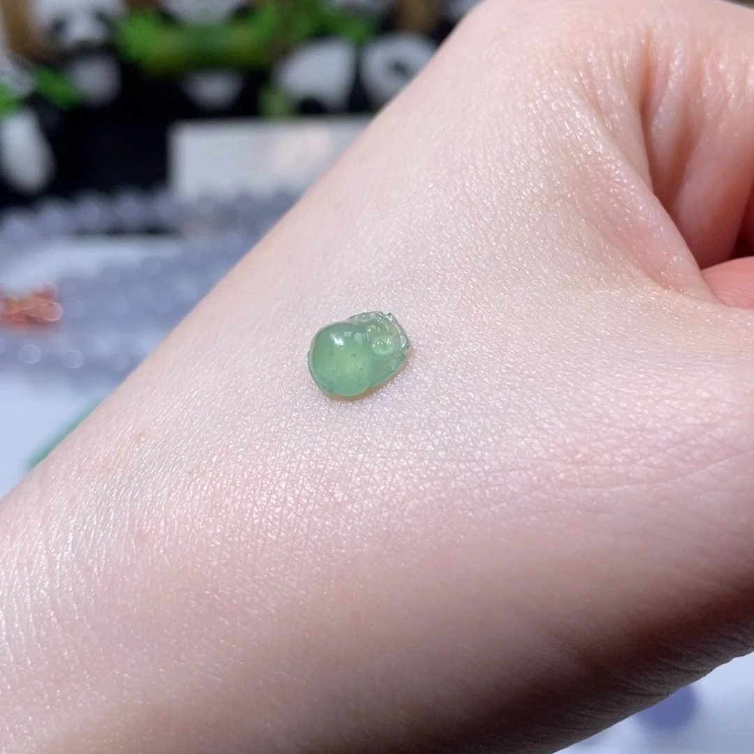 定制翡翠未镶嵌翡翠7.3/6.6/3.4