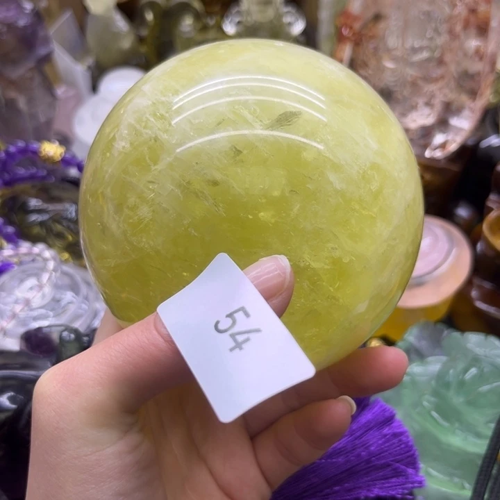 幸***满水晶珠宝半成品未镶嵌摆件