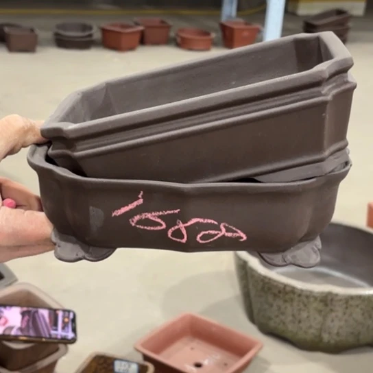 紫砂花盆p***?宜兴紫砂