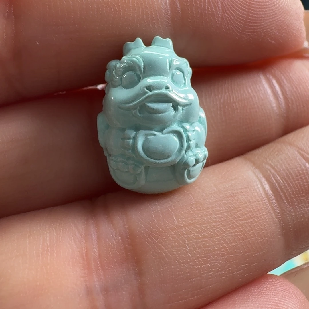 绿松石未镶嵌颈饰