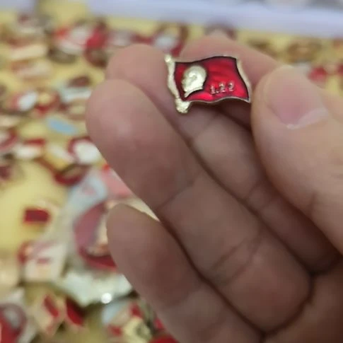其他普通金属小*主红藏纪念章一个