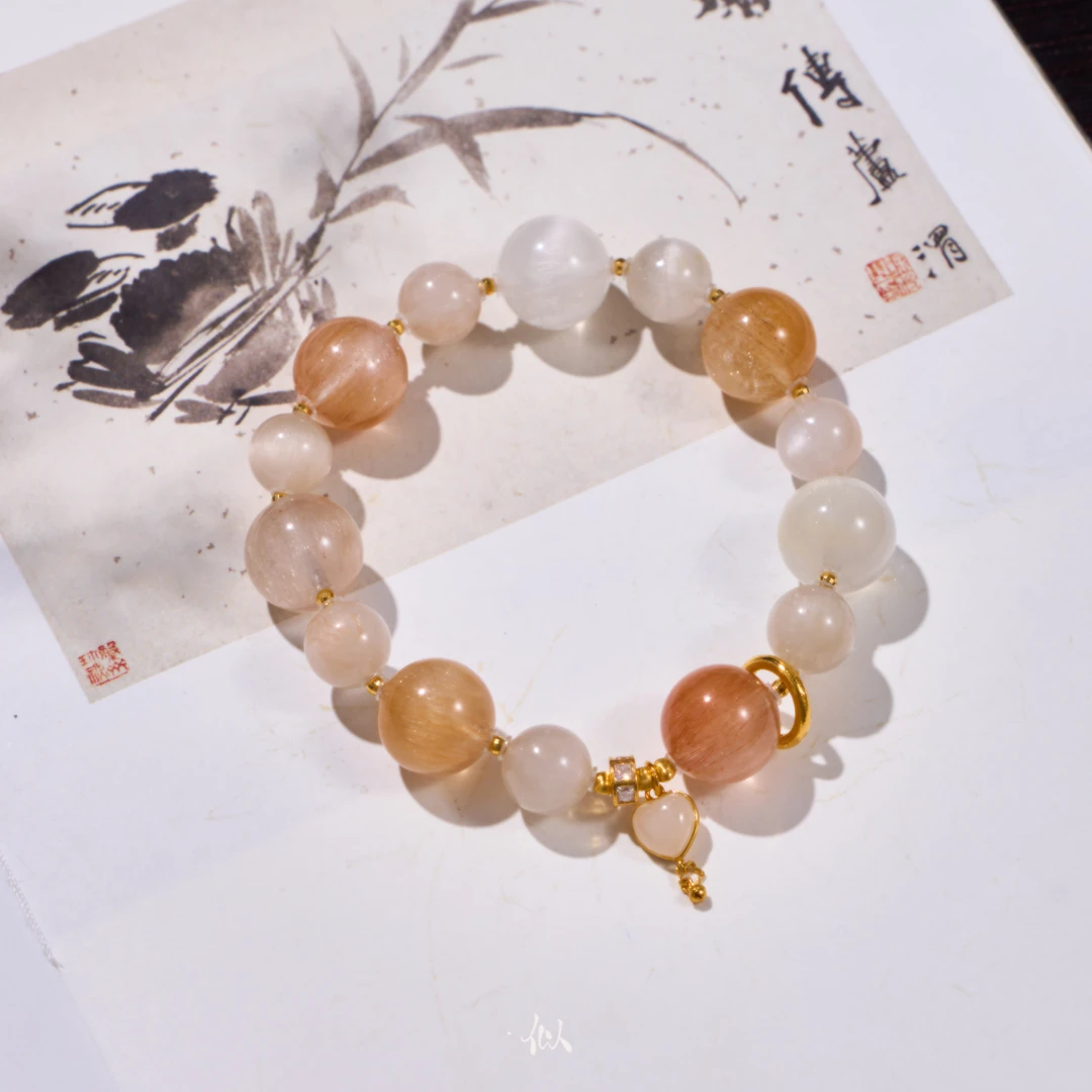 L【云湛】·似梓珠宝· 18K兔毛手串  XYGD433004-C