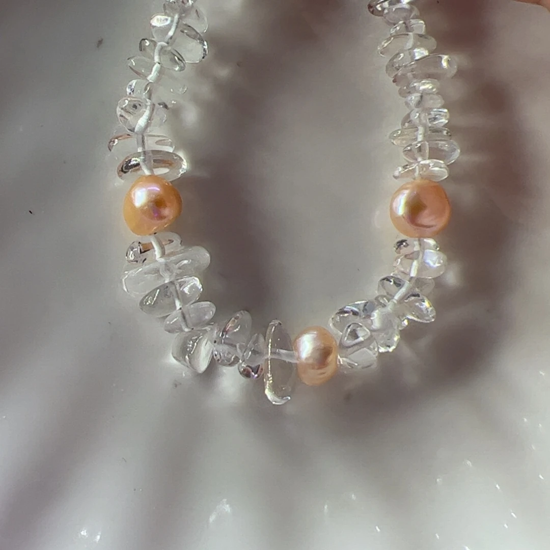 手绳合金淡水珍珠