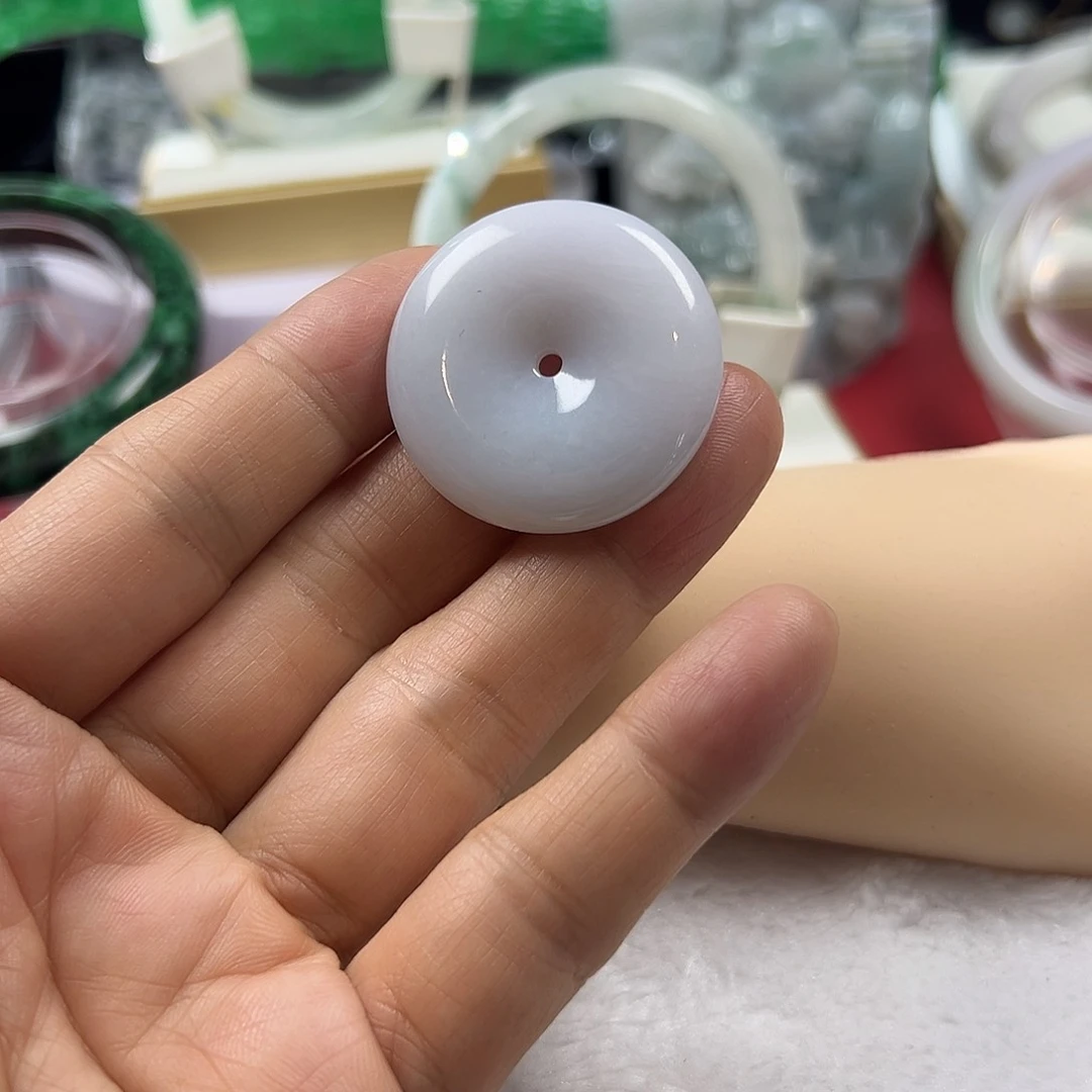 未镶嵌手链翡翠缅甸天然A货翡翠平安扣