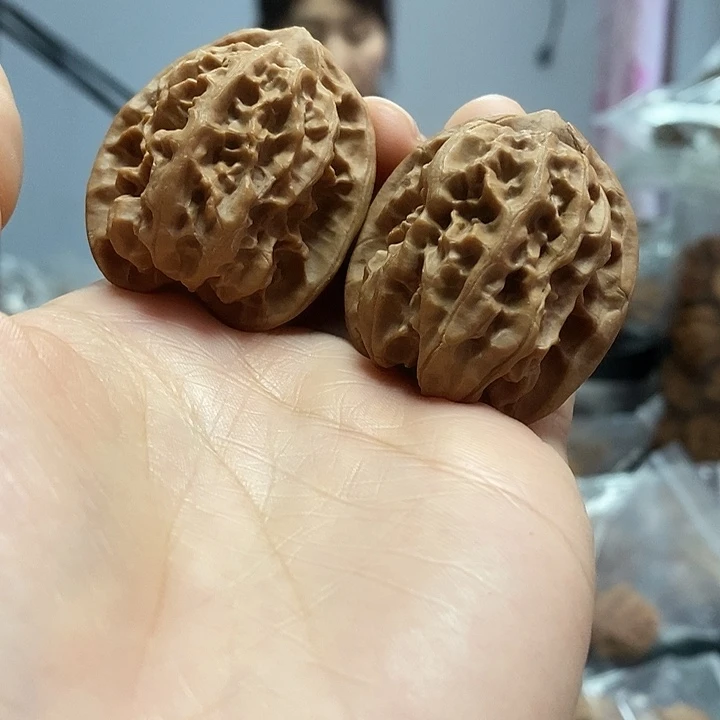文玩核桃把件36.5磐石小众蜡皮