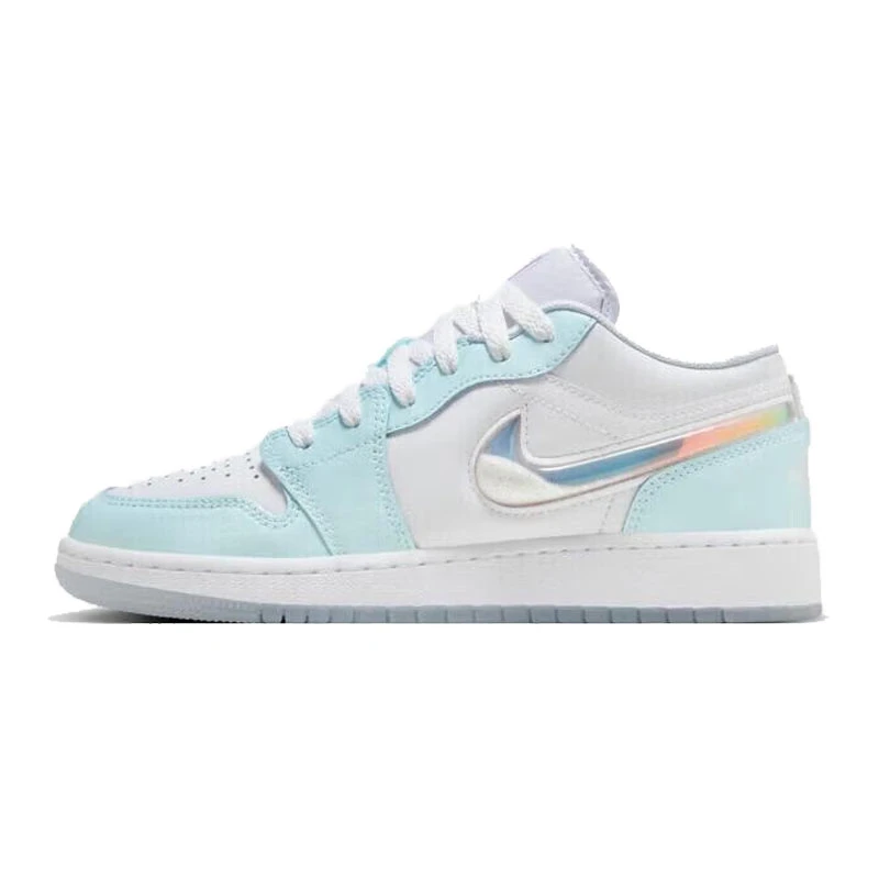 Nike耐克【五】女鞋AIR JORDAN 1 LOW GS 运动休闲鞋HJ3481-491