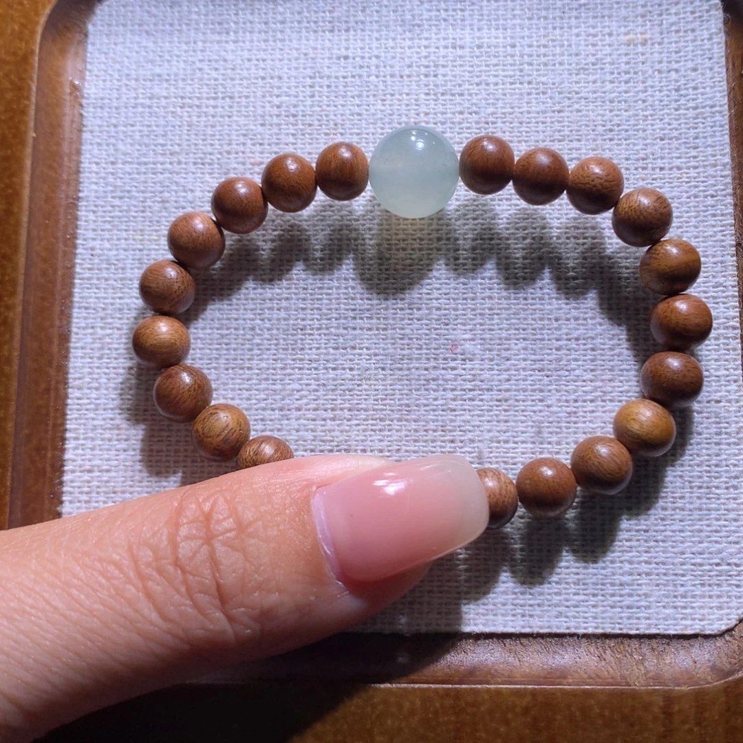 翡翠散珠特价晴水蓝卡11有包容