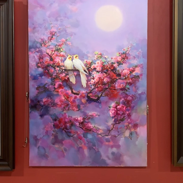 油画草*原创作品入选
