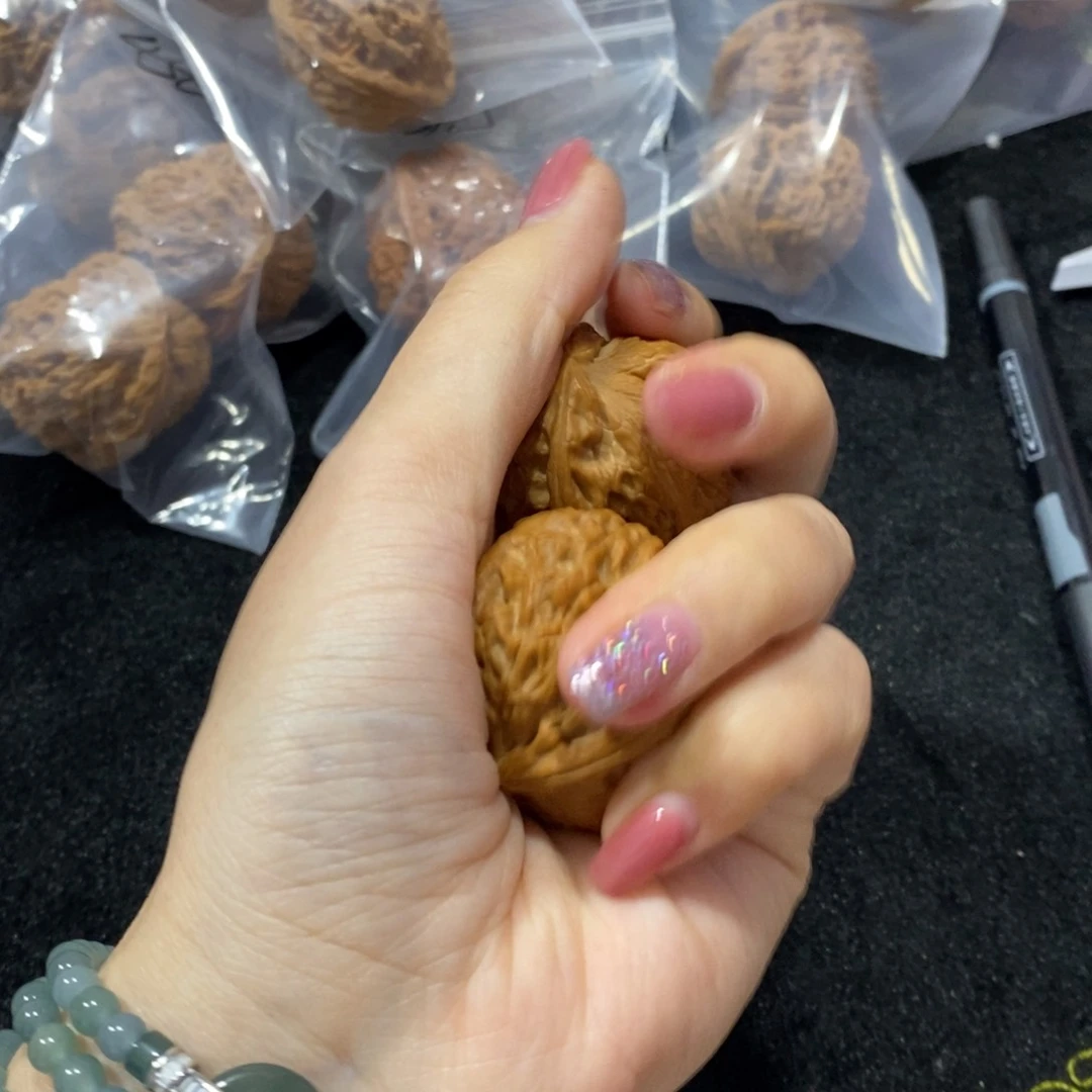 猴头核桃吊坠白狮子50