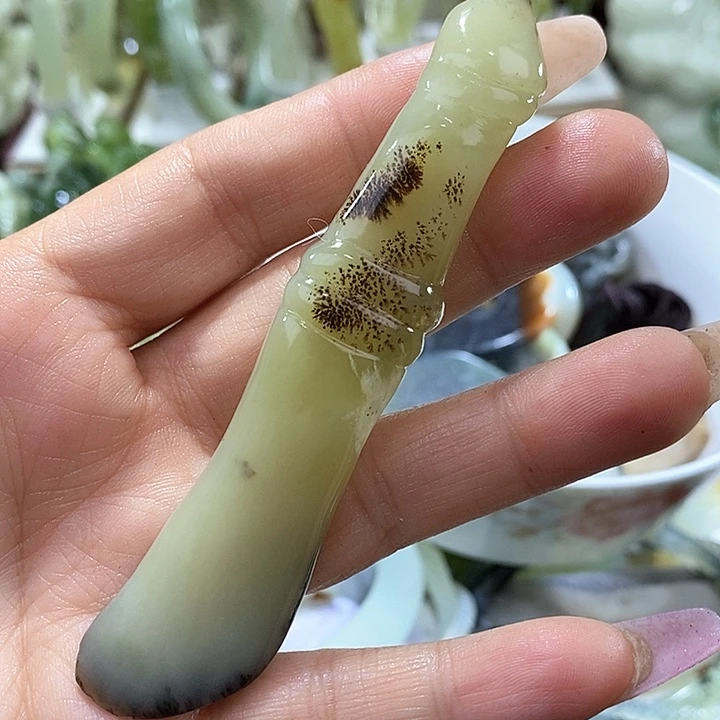 岫玉岫玉手把未镶嵌