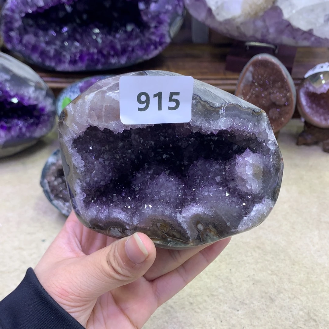 惊***梦紫晶大型摆件（非配饰）未镶嵌
