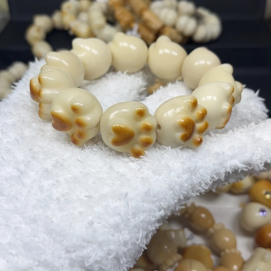 手串菩提根/象牙果8,28.26微瑕猫爪