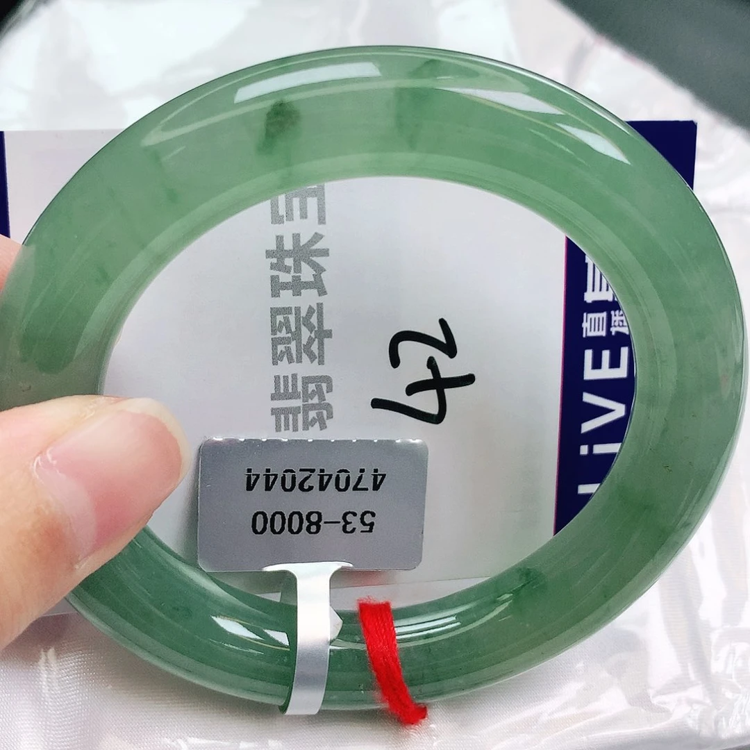 未镶嵌手镯翡翠缅甸天然A货翡翠手镯