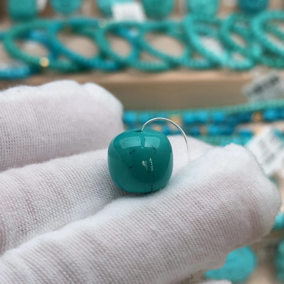 绿松石未镶嵌珠宝奇石12mm