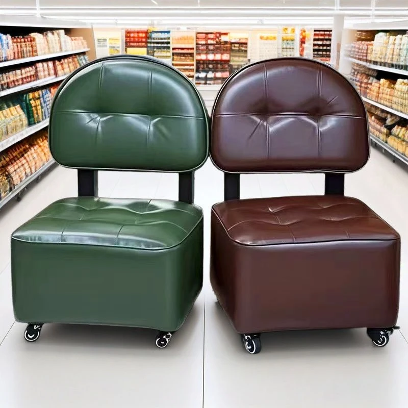 凳子客厅网红沙发凳加大加宽带刹车溜溜凳万向轮凳子门口换鞋凳