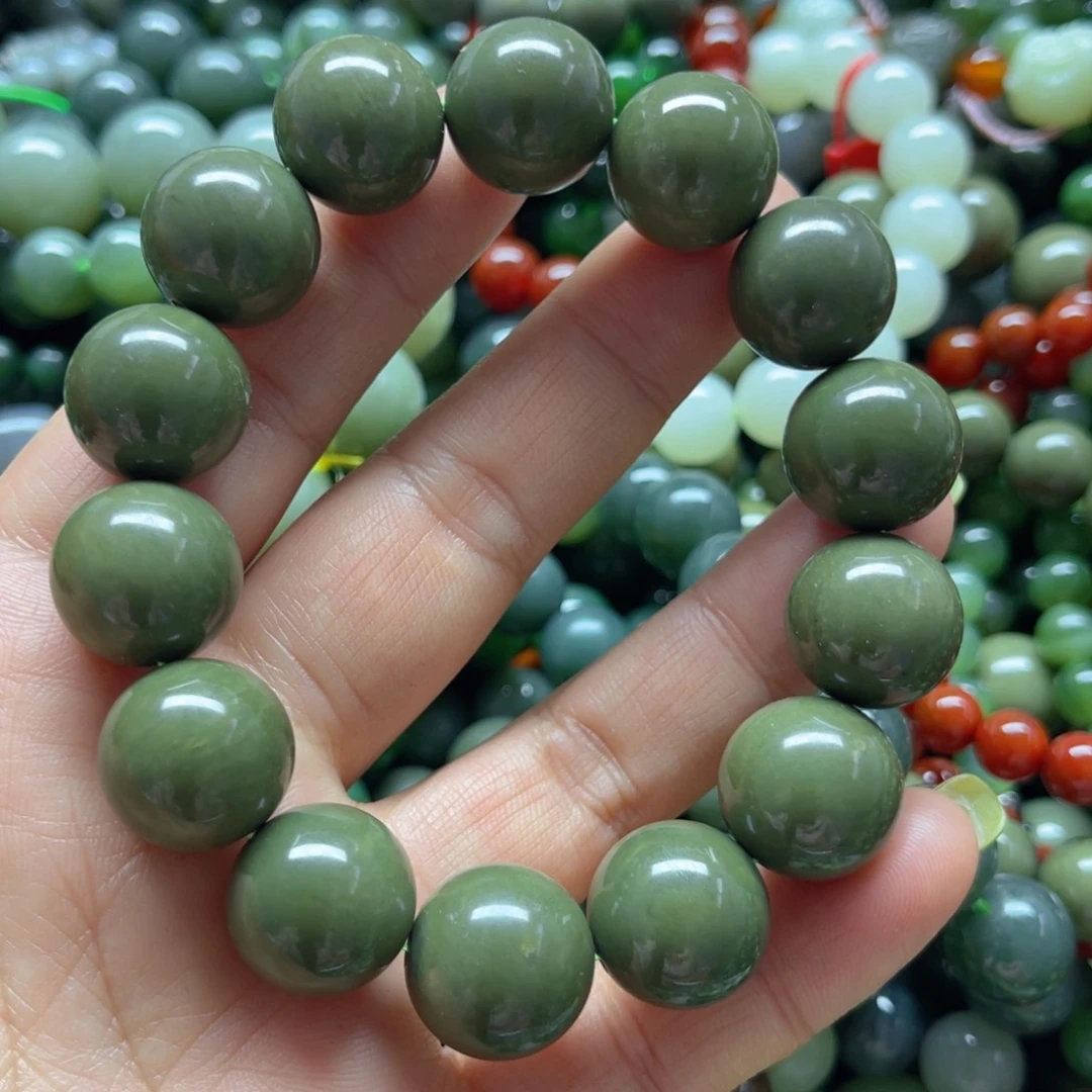 和田玉手链未镶嵌