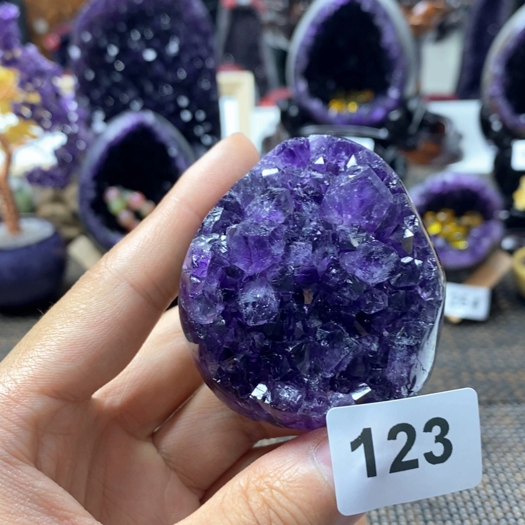 大型摆件（非配饰）紫晶未镶嵌