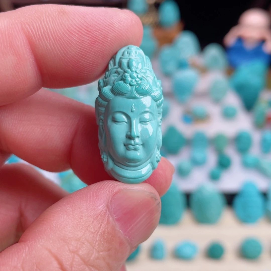 【闪购商品】绿松石吊坠(不含链)未镶嵌