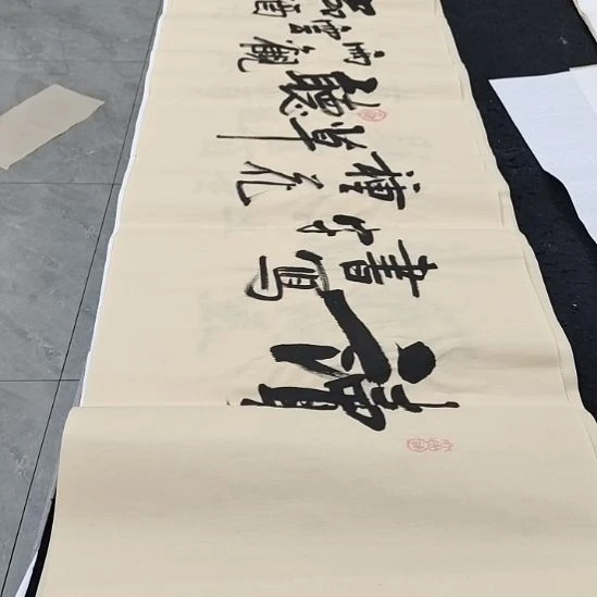 翰墨白武坤老师作品一副