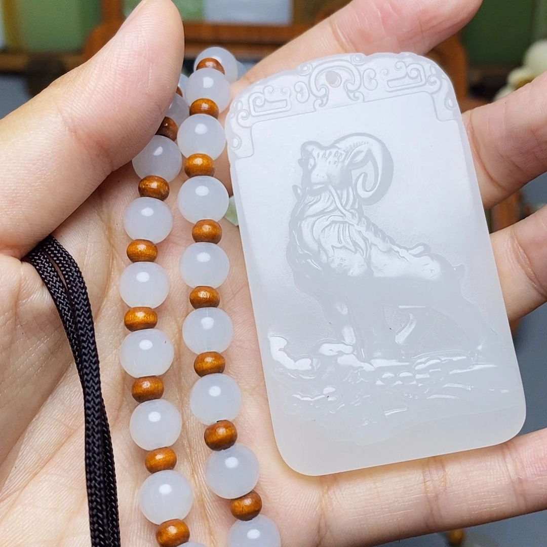 用***1新疆昆仑山脉料生肖羊