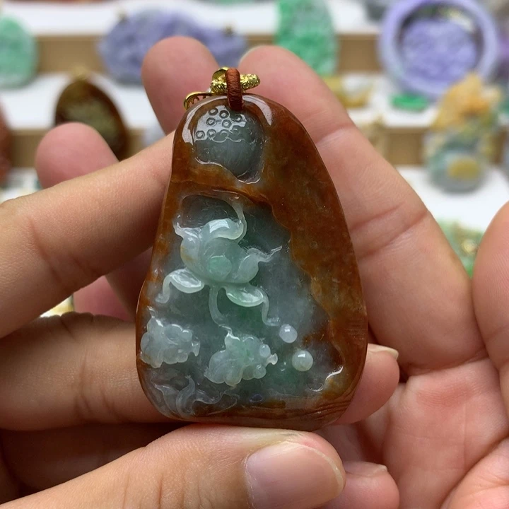 颈饰未镶嵌翡翠翡翠