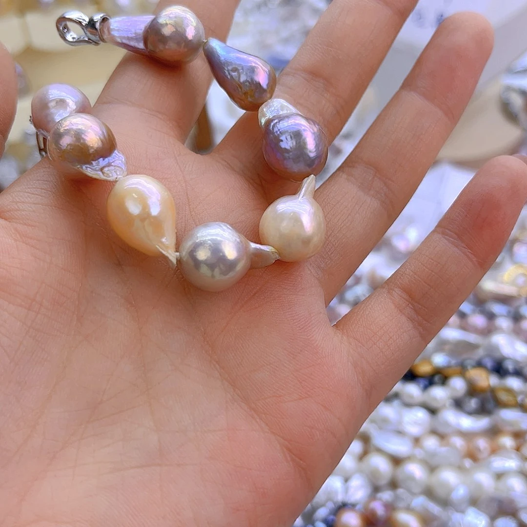 未镶嵌淡水珍珠项链定制128