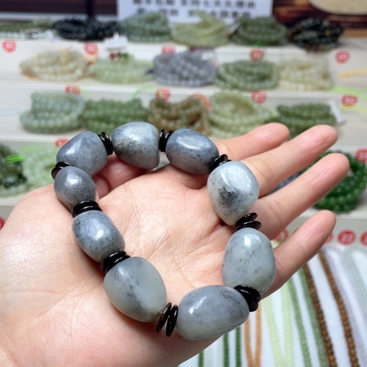 和田玉手链未镶嵌